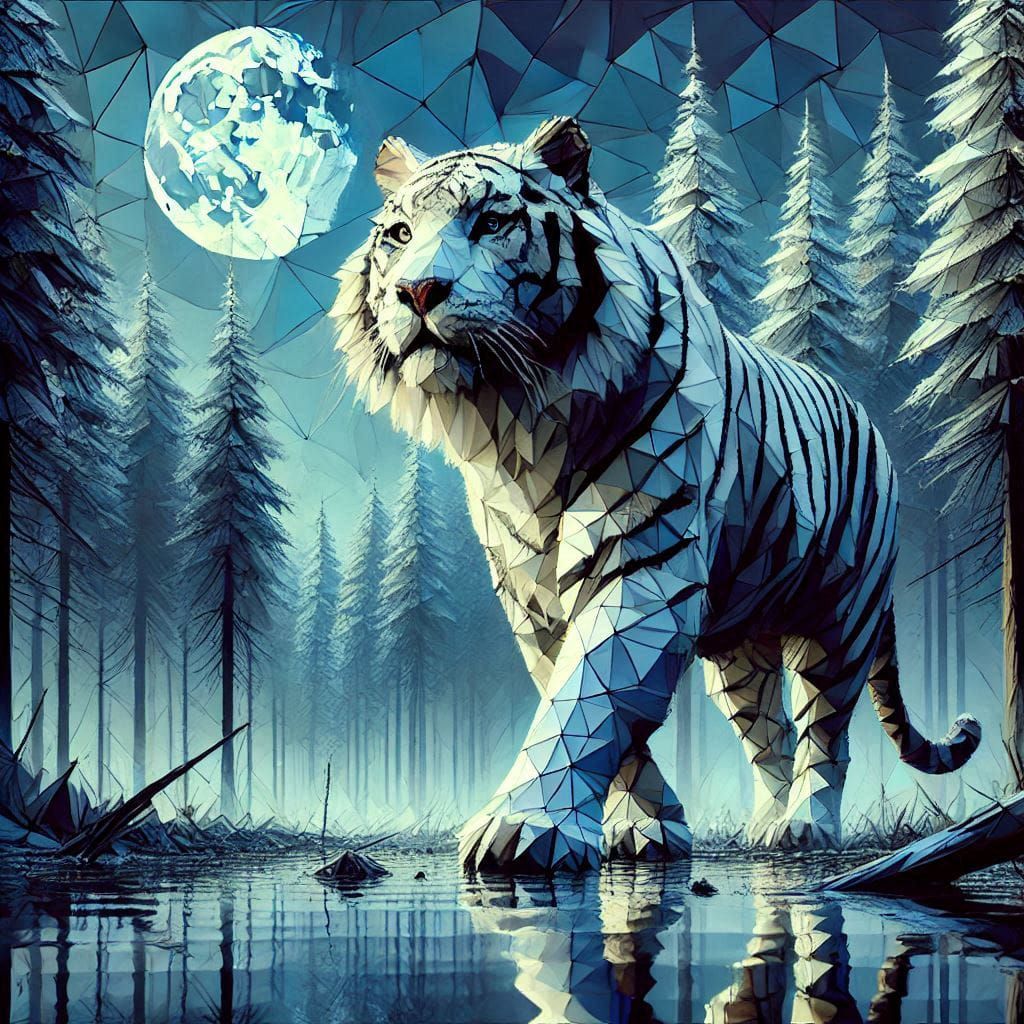 Blue Tiger of the BlueTaiga