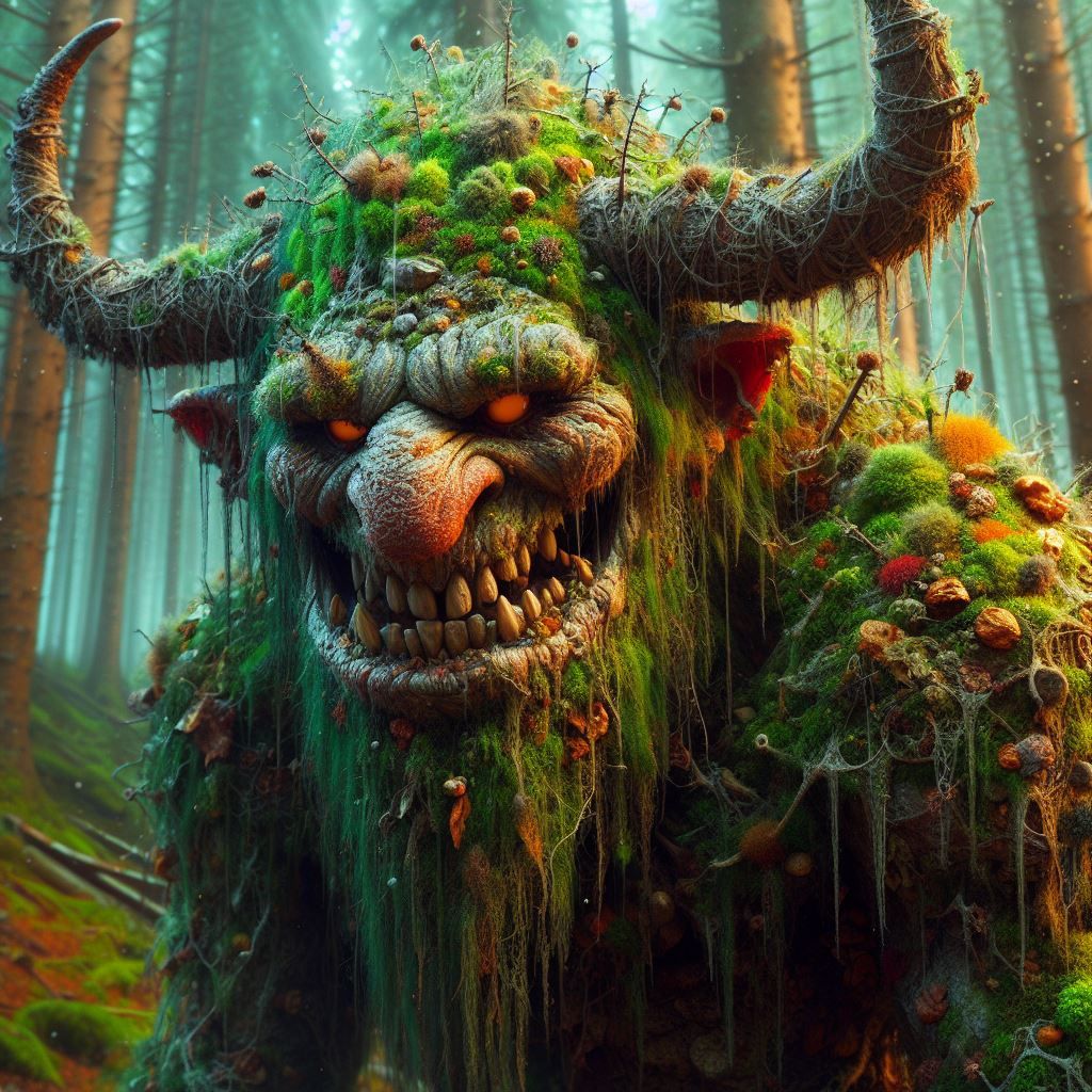 Happy lil forest troll
