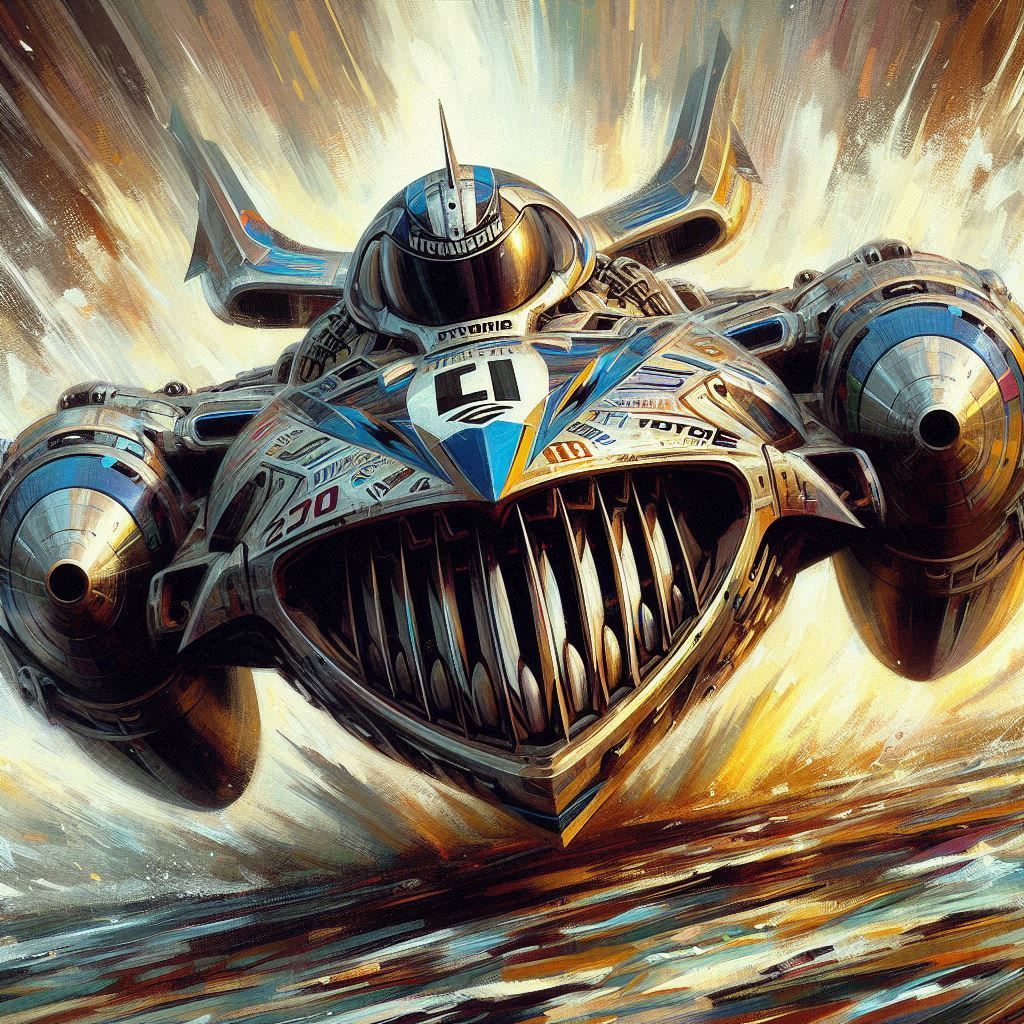 2077 AquaJet Eviscerator Mk3 in “Meat-Grinder Grey”