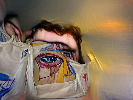 Carrying the bags beneath my eyes