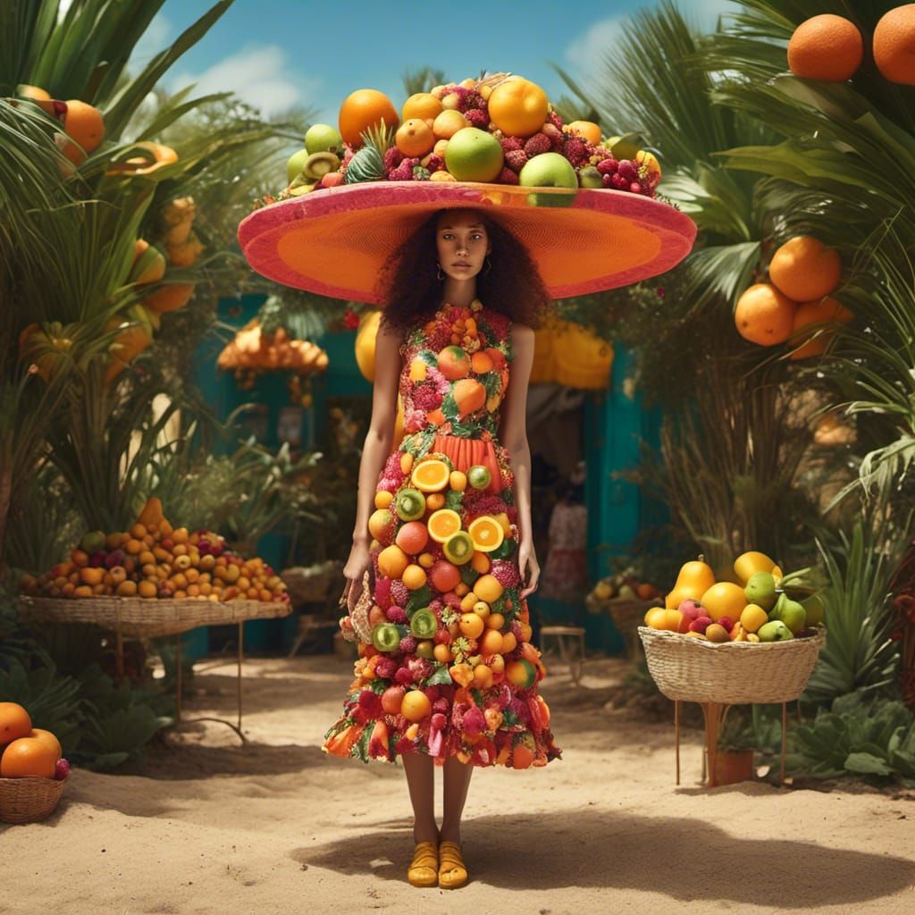 Fruity Tropical Woman
