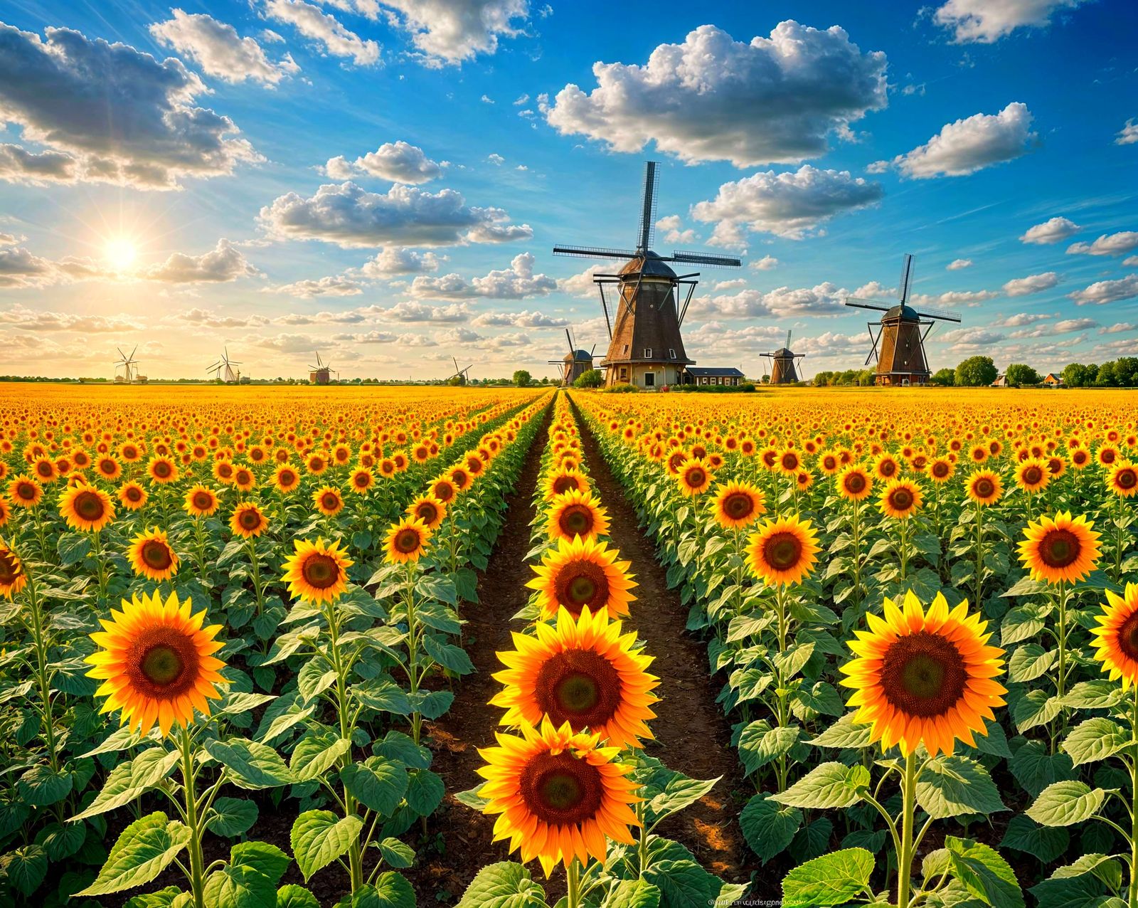 Sunflower field  by @Baba Adlenpak
