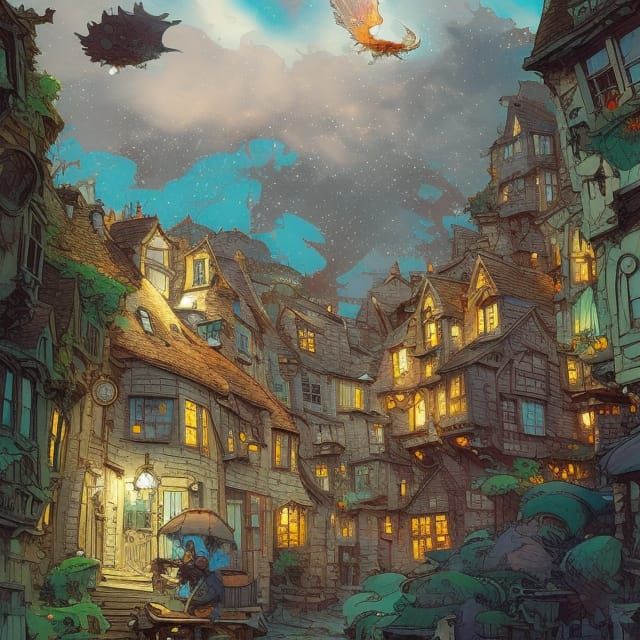 Village of puppets