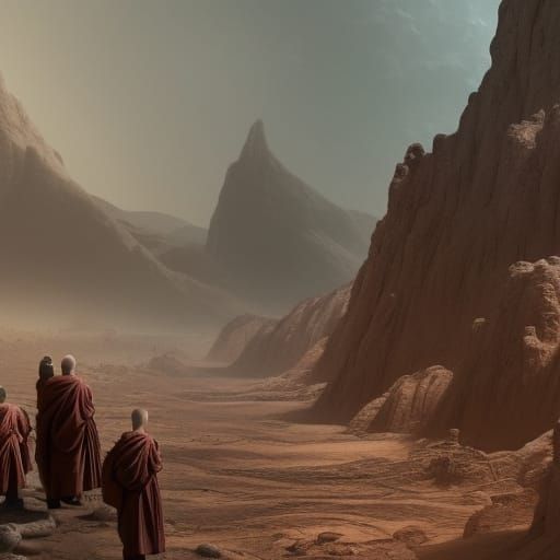 Monks Lead the People