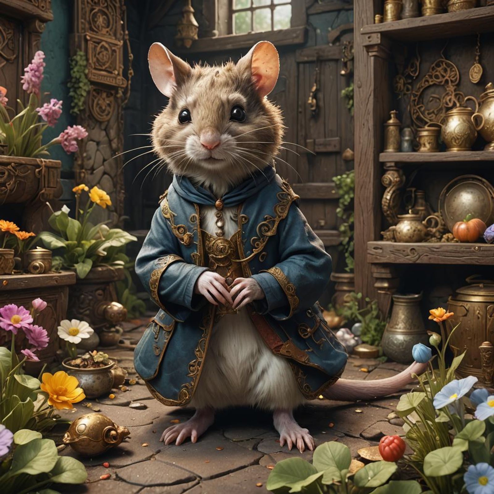 Mouse AI Generated Artwork NightCafe Creator