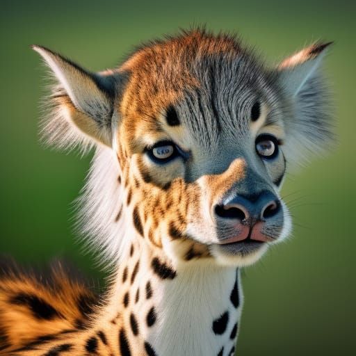 wonderful animal world on the beautiful savannah, profession...