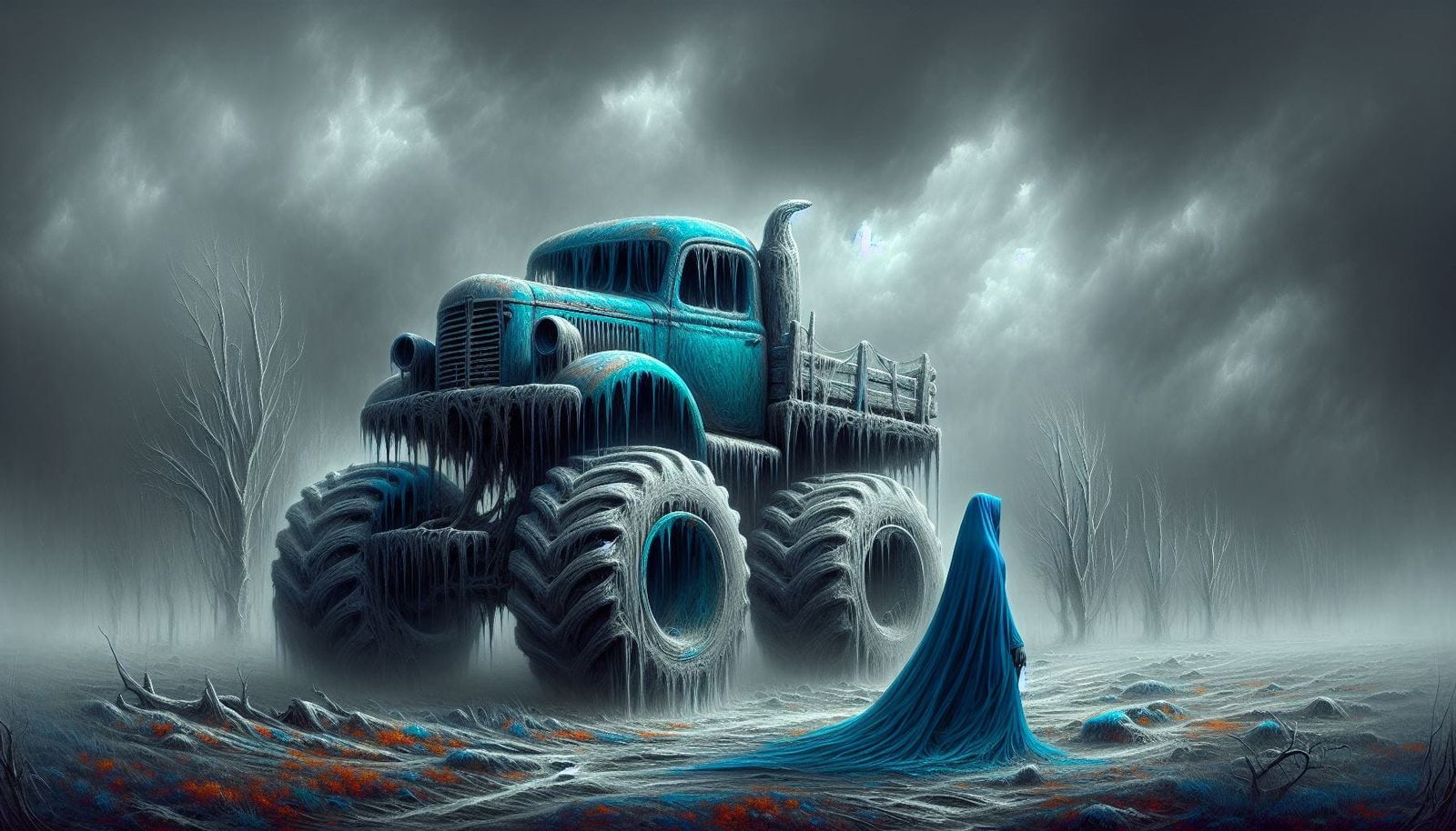 Monster truck - AI Generated Artwork - NightCafe Creator