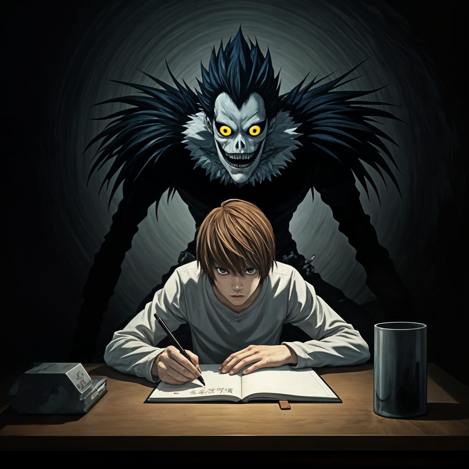 Death Note  by @Arisiin