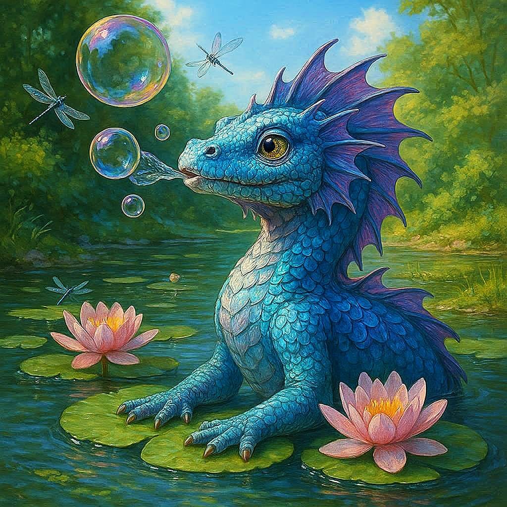 bubble fun dragon