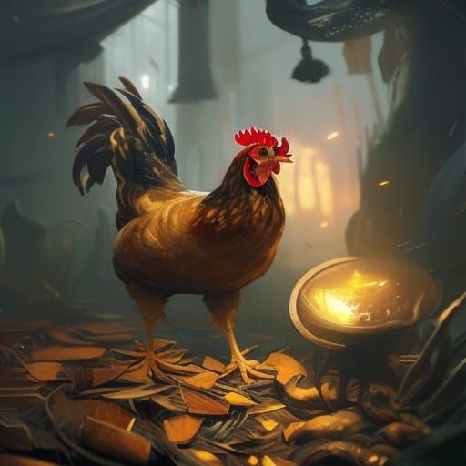 chicken  by @Spaderman