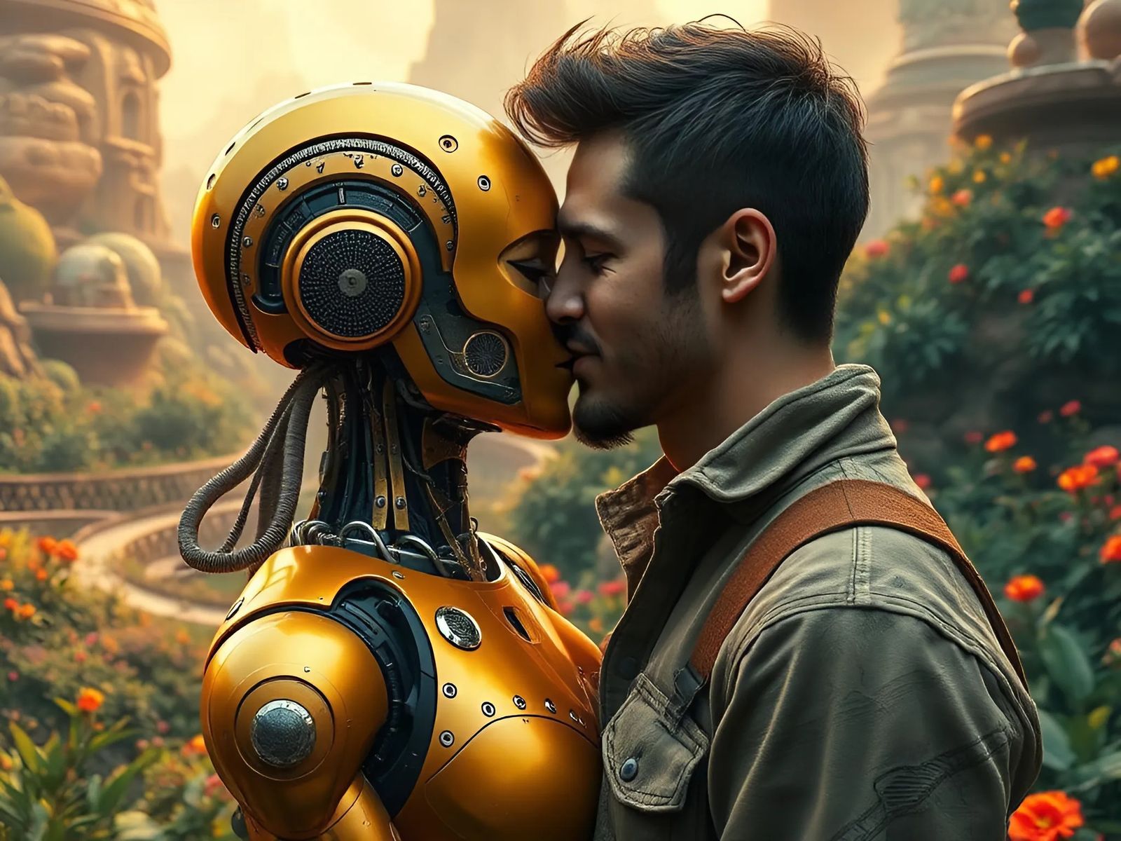 When love is real, nothing is artificial.