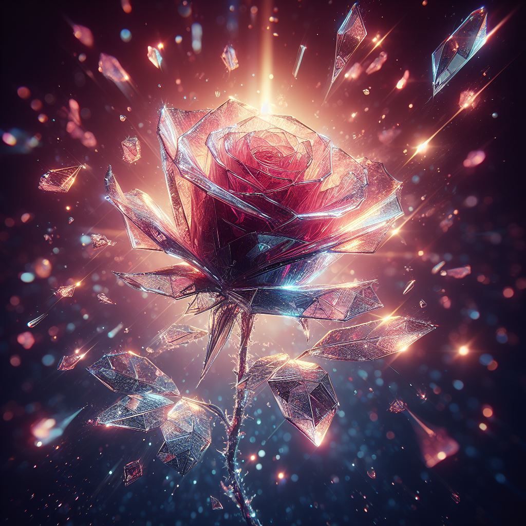 Glass Rose