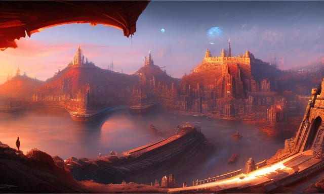 Ancient ruins - AI Generated Artwork - NightCafe Creator