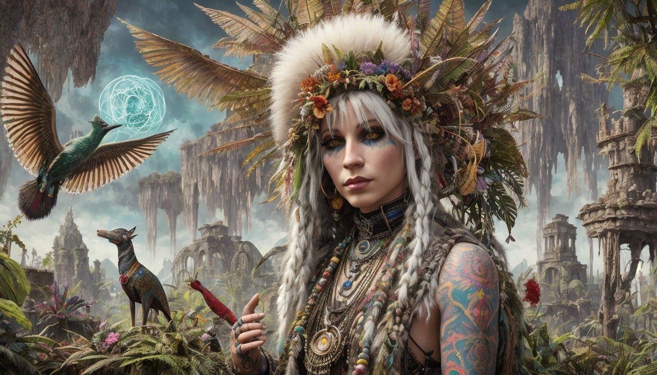 AYAHUASCA SHAMAN Variation #1