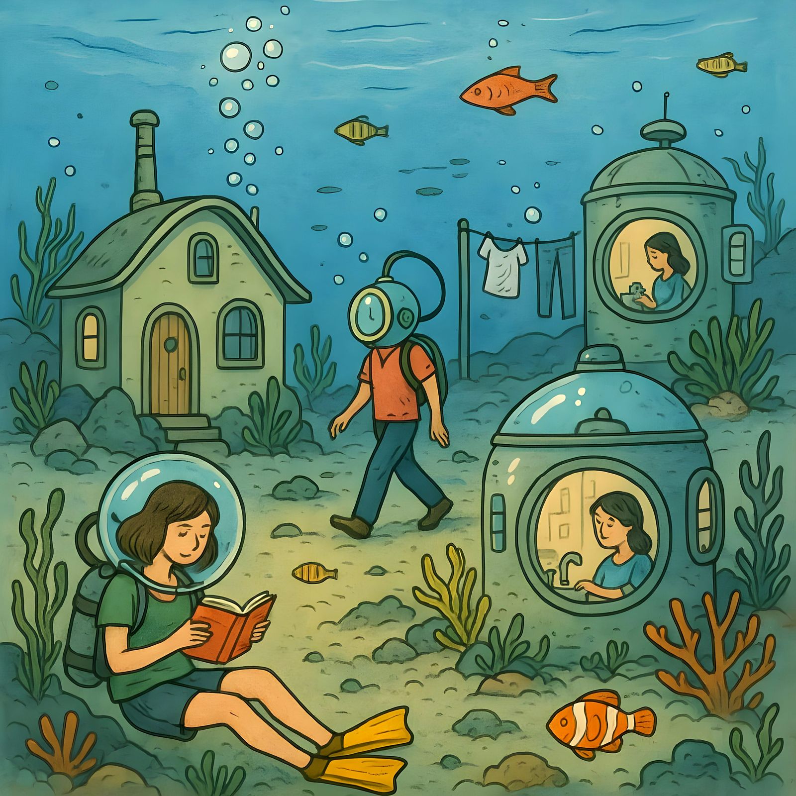 Human Life Underwater