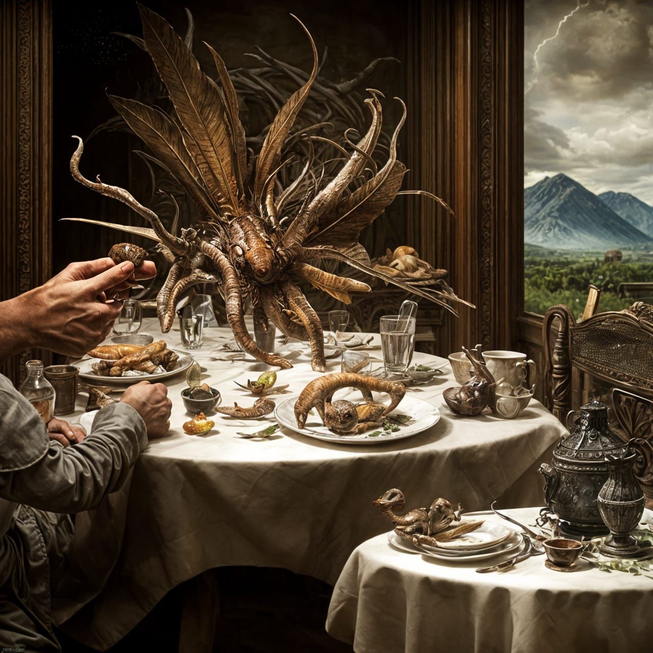 Occasionally, there is a Loose Critter around the Restaurant