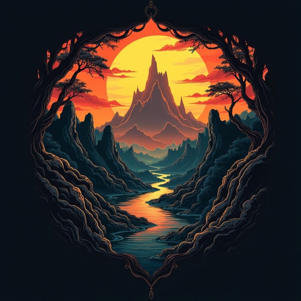 <lora:Noirscape Reverie:0.2> the huge logo for, "Noirscape Reverie"