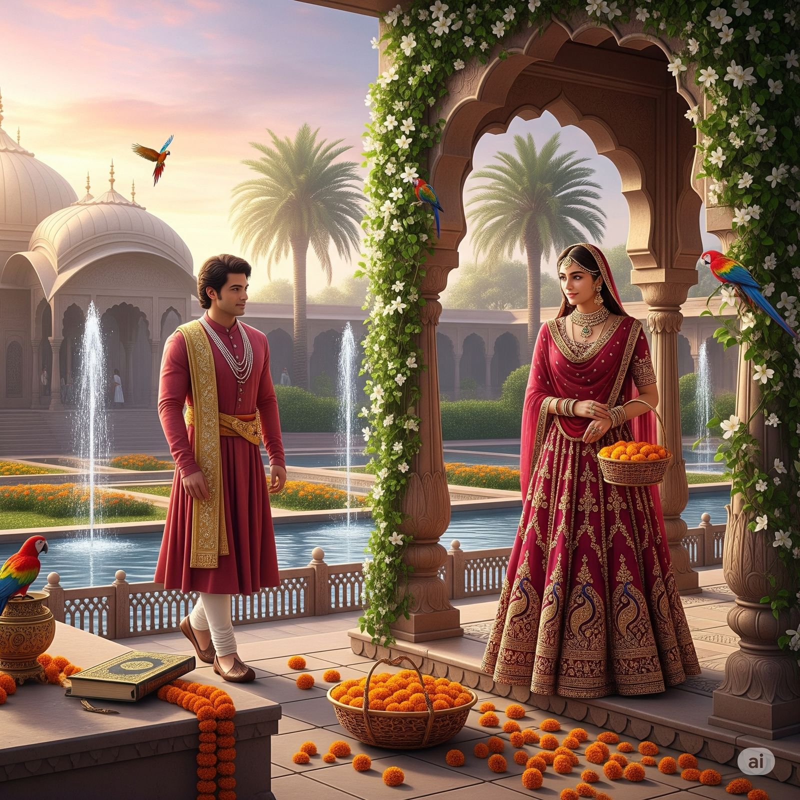 Shahzada Saleem and Anarkali