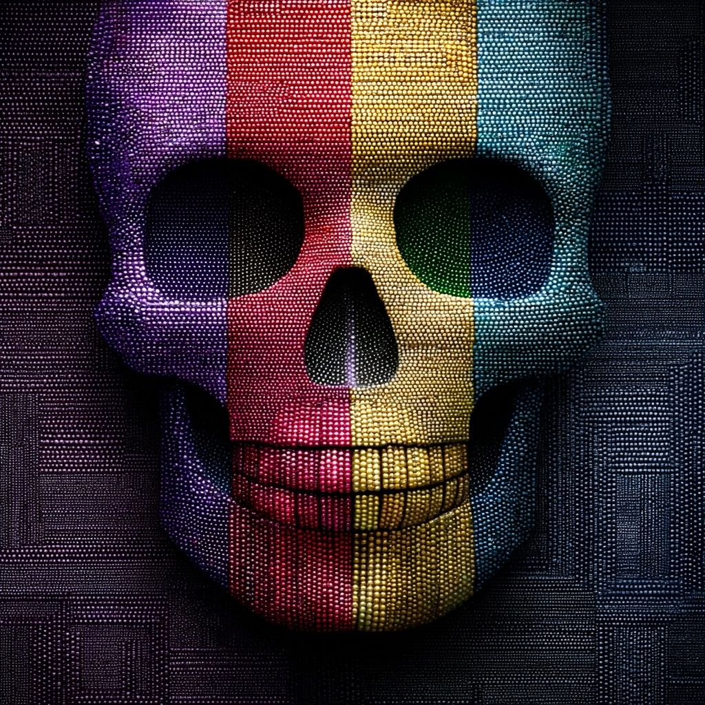 Bead skull