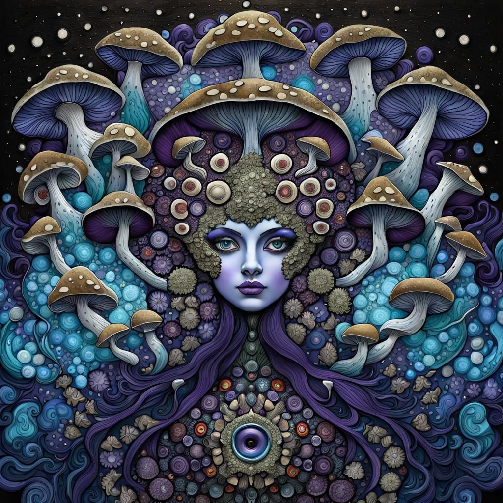 Fungi Girl 11297