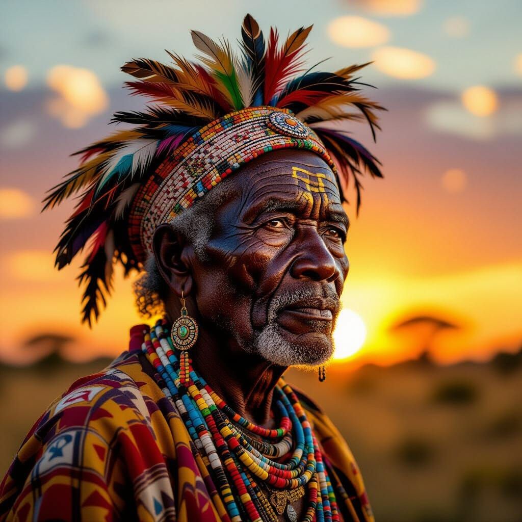 African Tribal Elder
