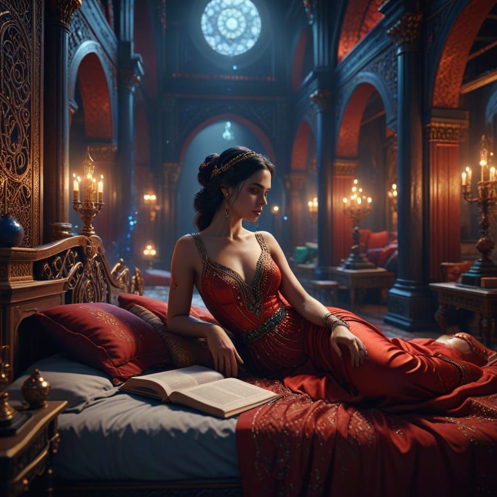 Scheherazade from One Thousand and One Nights