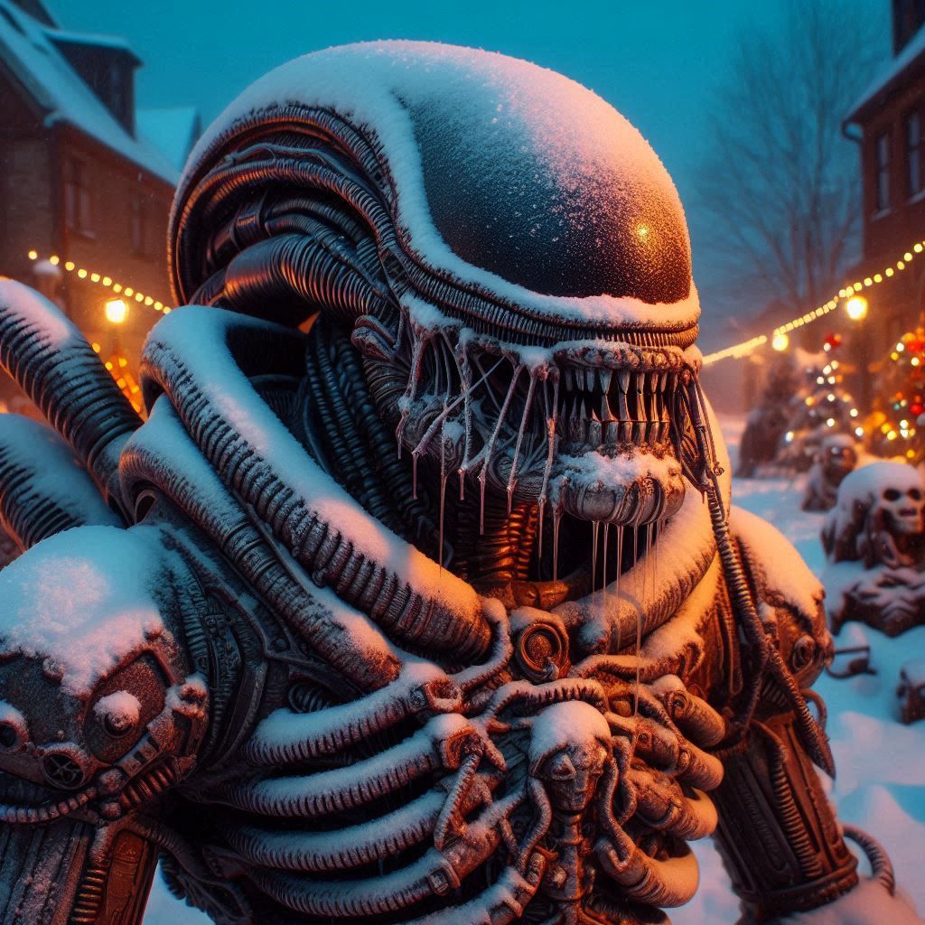 Xenomorph in winter