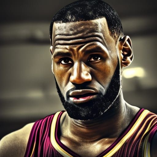 Lebron James Ai Generated Artwork Nightcafe Creator