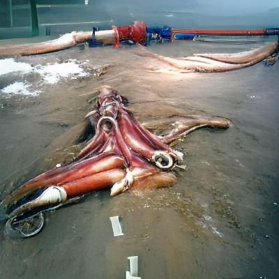 Giant Squid Carcass