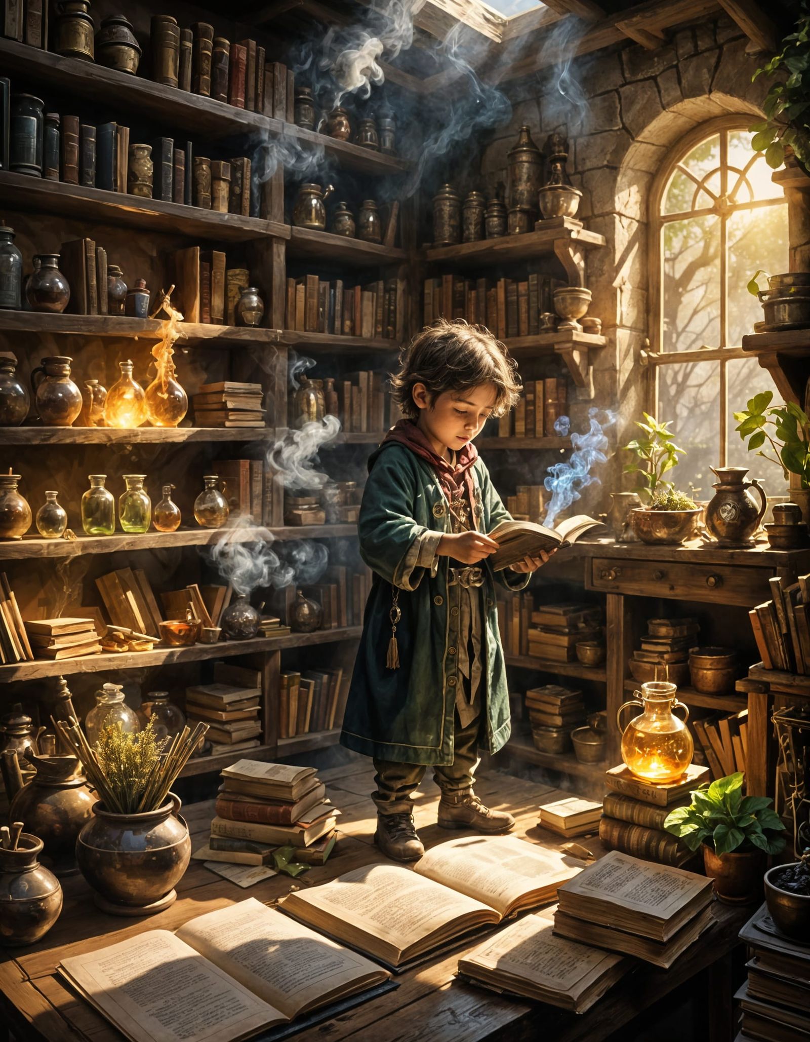 "Professor, it says this ingredient comes from Thallan's Antlers. What kind of place is that?"  by @AlfredAGear