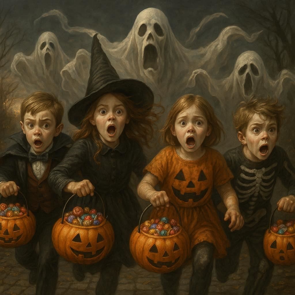 Trick-or-Treat : run, run ,run