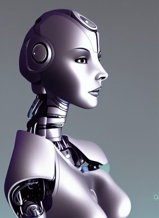 A beautiful robot woman - AI Generated Artwork - NightCafe Creator