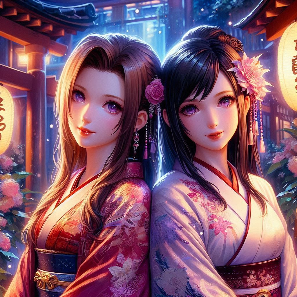 Tifa & Aerith