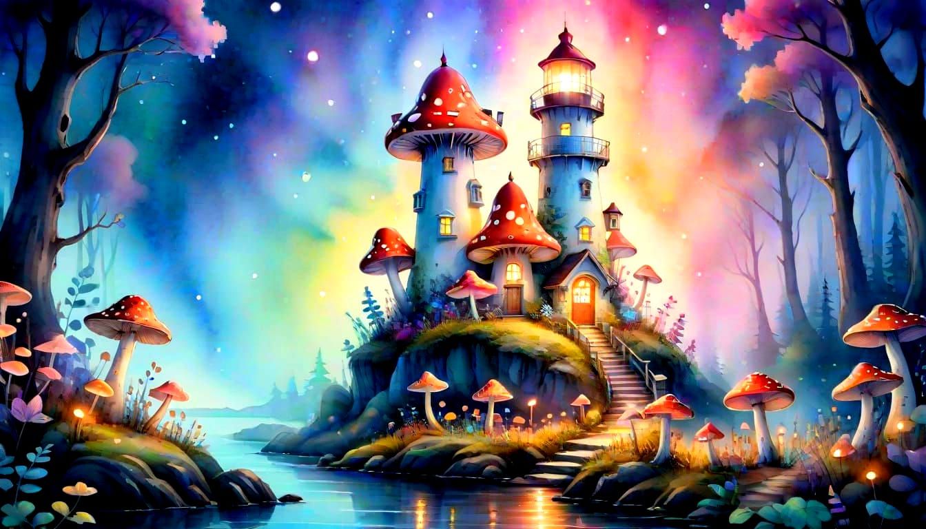 Look for the Smurf Lighthouse at the bend on Owl Creek. (You may still get smurfing lost, smurfing Smurf-heads ...  by @Tiberius VII