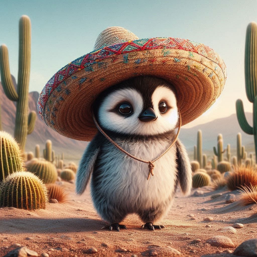 South of the boarder Penguin