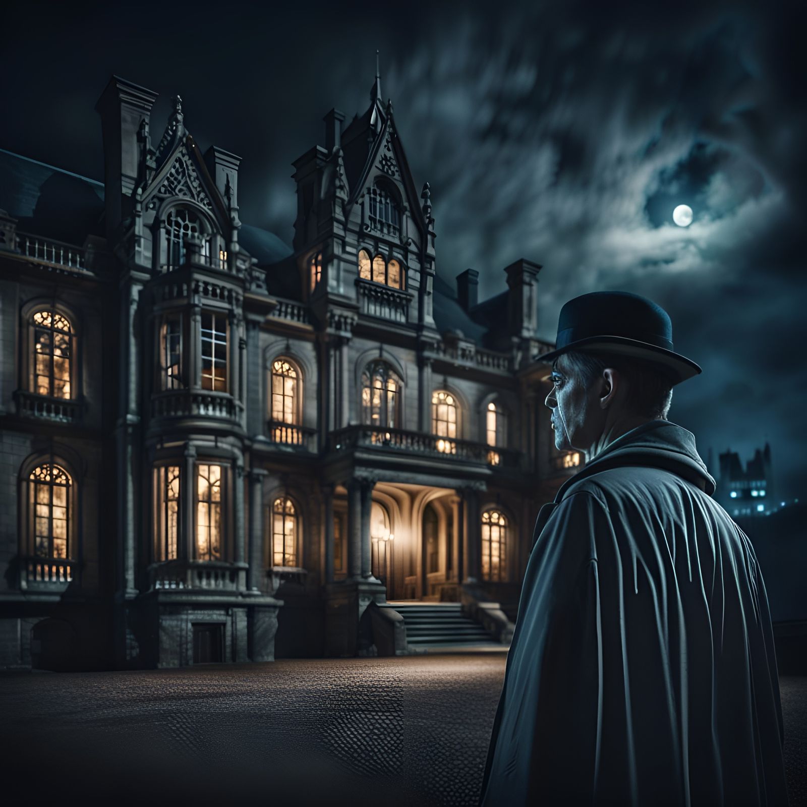 The Ghost of Wayne Manor!
