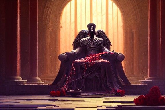 Immortal upon the Great Throne of Roses