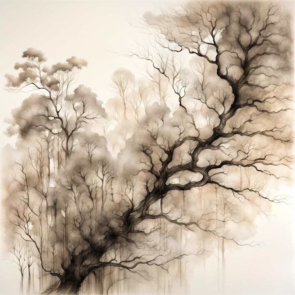 solemn autumn, when the leaves are gone