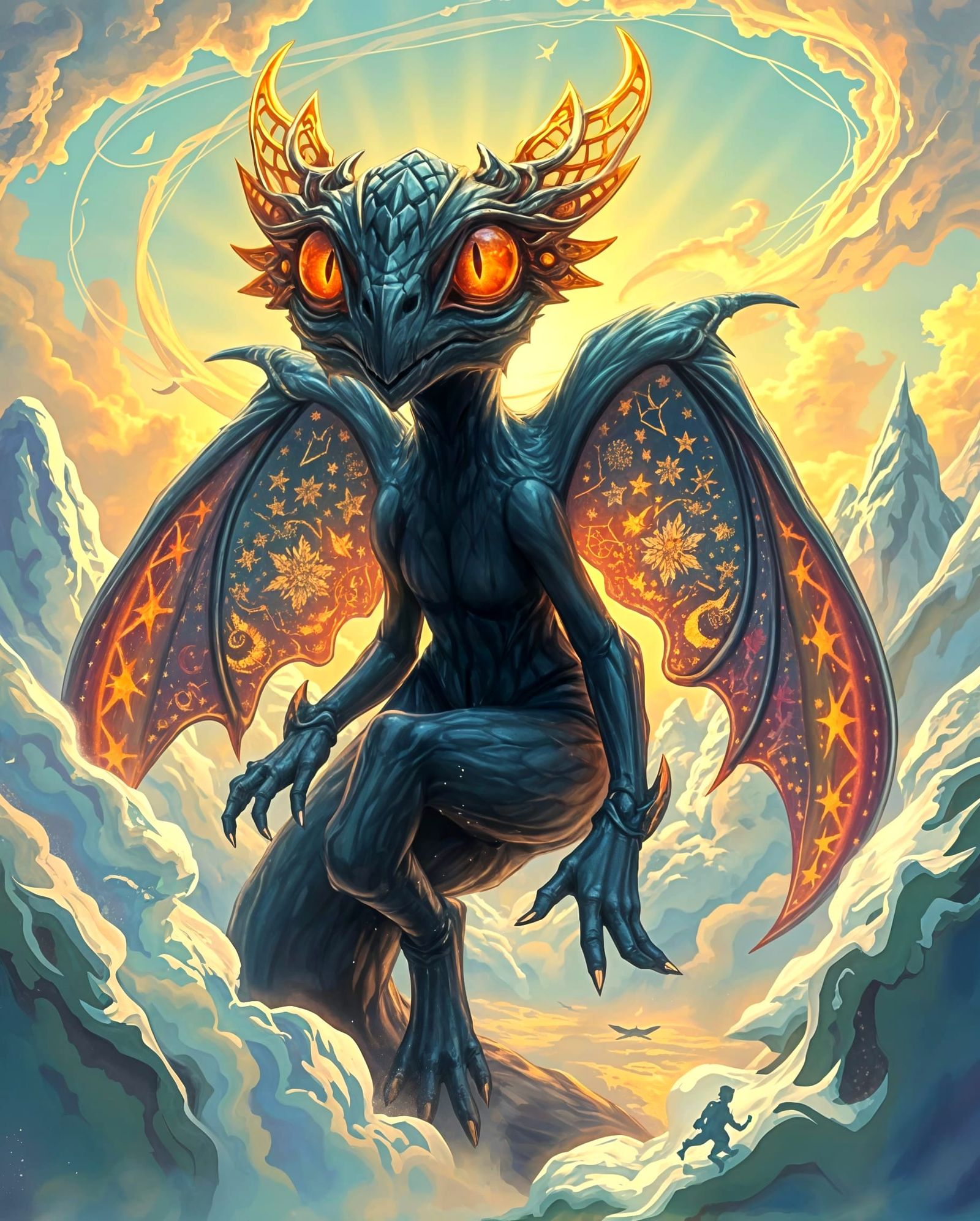 GRIMBLE the Guardian Beast (JUVENILE FORM)