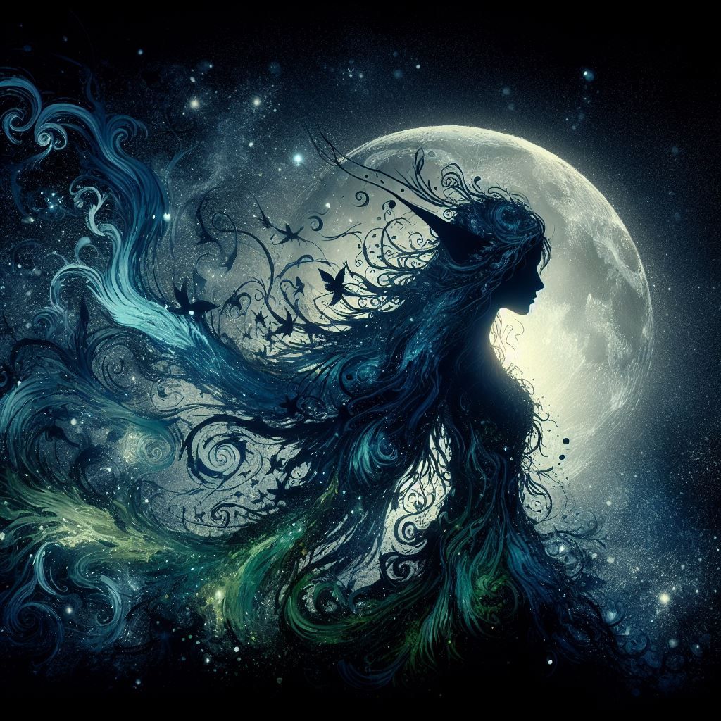 Night Sky Silhouette #4