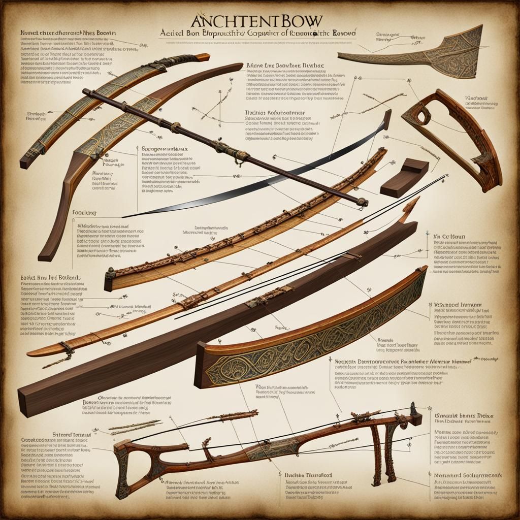 A breakdown of a composite bow  by @Nerva