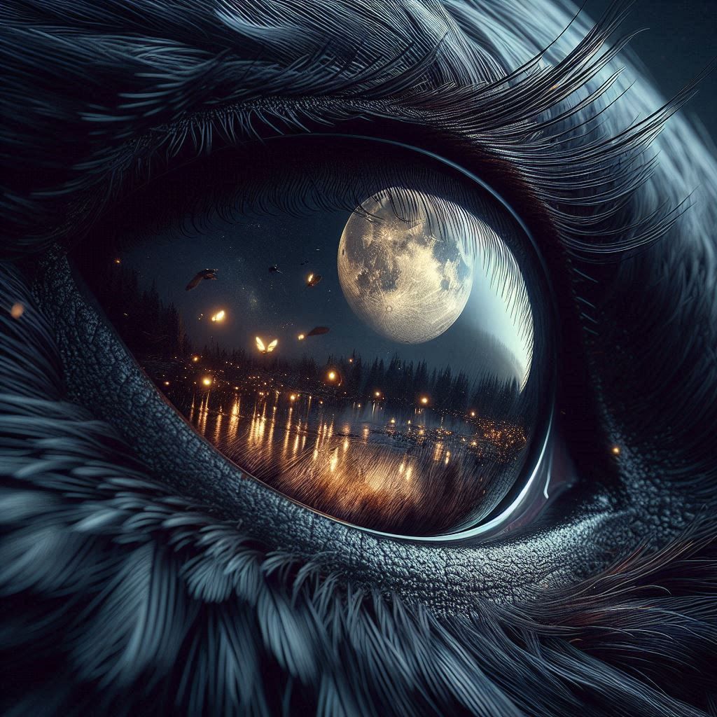 Firefly Dance in the Raven's Eye