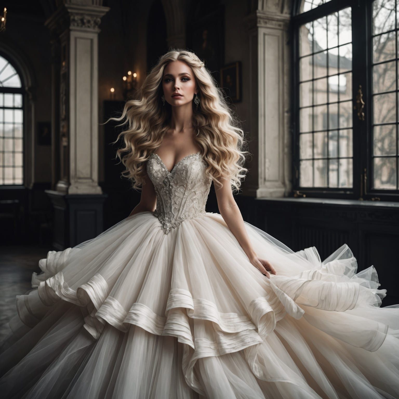 The girl thats haunted the ball