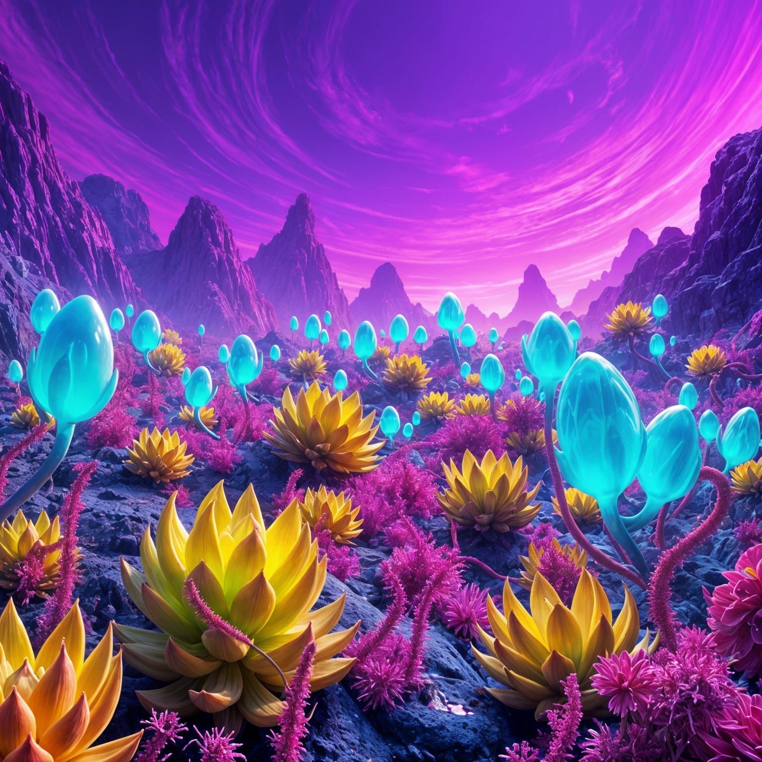 Alien landscape  by @Mike Ritchie