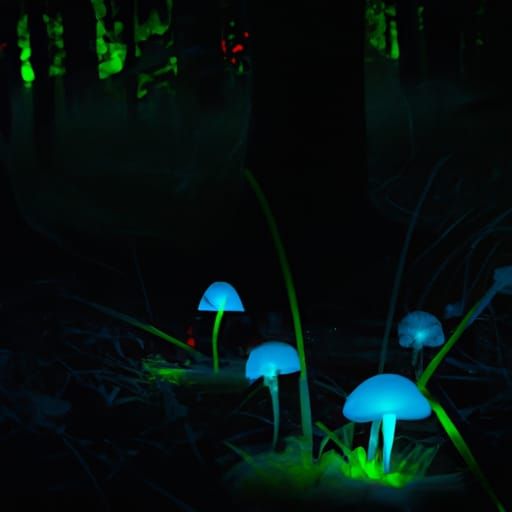 Glowing Shrooms
