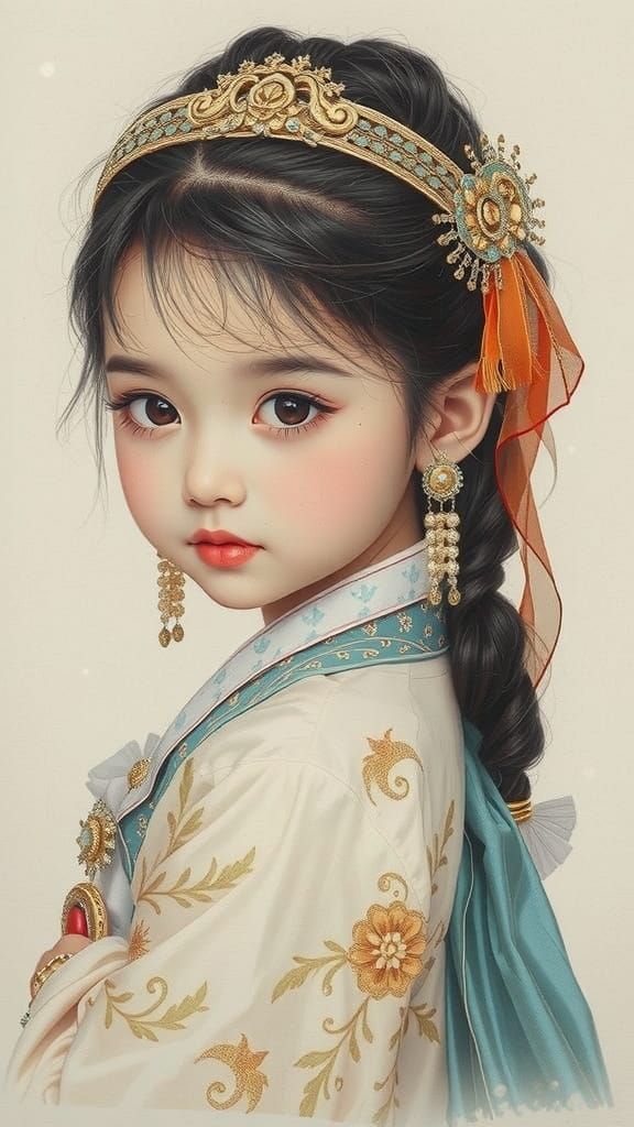 Beautiful Child  by @Aurora