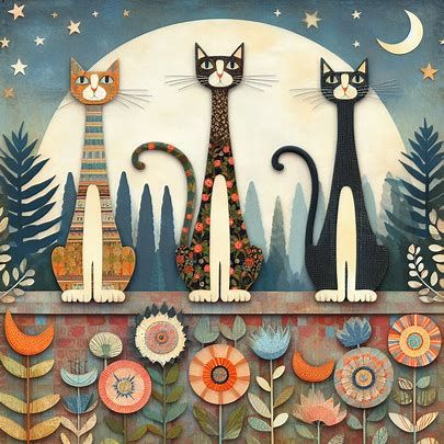 Whimsical Cats