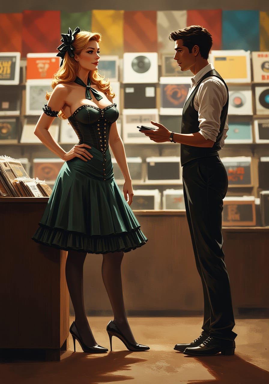 - You're stunning! Can I get your number?