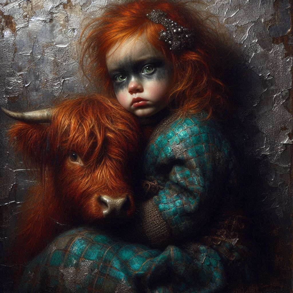 Rosemary and Her Red Cow