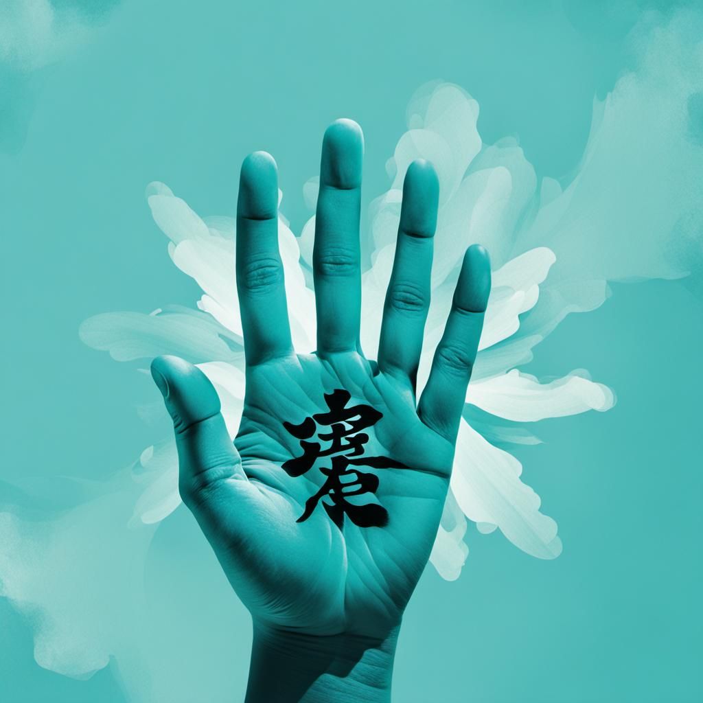 Monochrome Hand